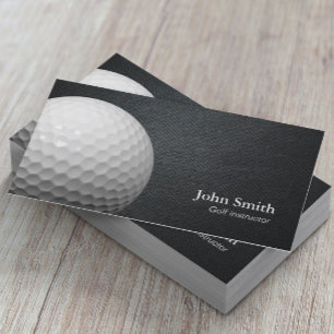 Carte De Visite Instructeur professionnel de golf