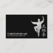 Carte De Visite Instructeur Tai Chi Chuan & Qigong (Devant)
