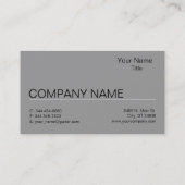 Carte De Visite Instructeurs de musique 🎸 (Dos)