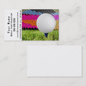 Carte De Visite Instruction de golf (Devant / Derrière)