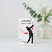 Carte De Visite Instruction de golf (Debout devant)