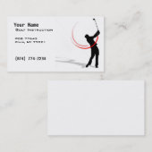 Carte De Visite Instruction de golf (Devant / Derrière)