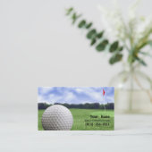 Carte De Visite Instruction de golf (Debout devant)