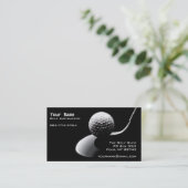 Carte De Visite Instruction de golf (Debout devant)