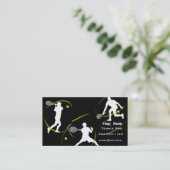 Carte De Visite Instruction de tennis (Debout devant)