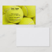 Carte De Visite Instruction de tennis (Devant / Derrière)