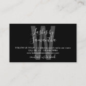 Carte De Visite Instruction post-traitement de l'extension de la b (Devant)