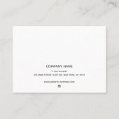 Carte De Visite Instructions de post-soins de tatouage personnalis (Dos)