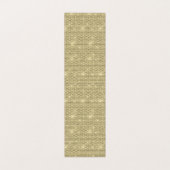 Carte De Visite Instructions de post-soins Gold Lash Logo minimali (Intérieur déplié)