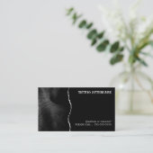 Carte De Visite Instructions de soins après tatouage (Debout devant)