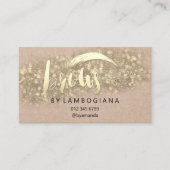 Carte De Visite Instructions de soins postérieurs Brow Microblade  (Devant)