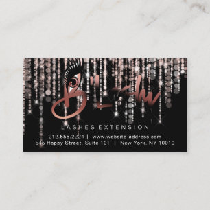 Carte De Visite Instructions de suivi Eyelash Drivers Black Logo2