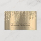 Carte De Visite Instructions de suivi Eyelash Extension Drivers (Devant)