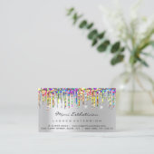 Carte De Visite Instructions de suivi Lash Silver Holograph Driver (Debout devant)