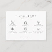 Carte De Visite Instructions pour la bijouterie | Gold Heart (Devant)