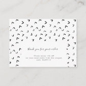 Carte De Visite  Instructions pour la bijouterie | Soins d'oreille (Dos)