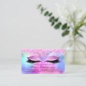 Carte De Visite Instructions pour les soins postérieurs Eyelash Ro (Debout devant)