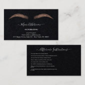 Carte De Visite Instructions pour les soins postérieurs Logo de mi (Devant / Derrière)