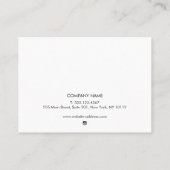 Carte De Visite Instructions pour les soins postérieurs pour les m (Dos)