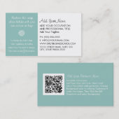 Carte De Visite Instructions pour Modèle fille (Devant / Derrière)