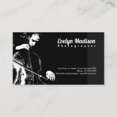 Carte De Visite instrument à cordes de violoncelle h63873 (Dos)