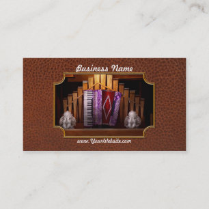 Carte De Visite Instrument - Accordéon - L'orgue accordéon