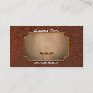 Carte De Visite Instrument - ficelle - banjo d'amour d'I