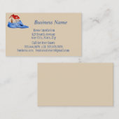 Carte De Visite  Insulation Installation Homes Business  (Devant / Derrière)