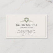 Carte De Visite Insurance Advisor (Devant)