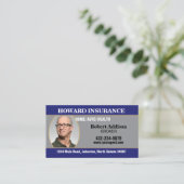 Carte De Visite Insurance Agent or Any Company (Debout devant)