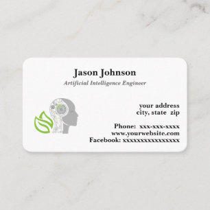 Carte De Visite Intelligence artificielle
