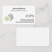 Carte De Visite Intelligence artificielle (Devant / Derrière)