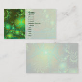 Carte De Visite Intéressant art Abstrait (Devant / Derrière)