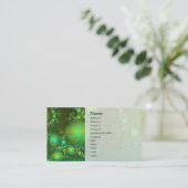 Carte De Visite Intéressant art Abstrait (Debout devant)