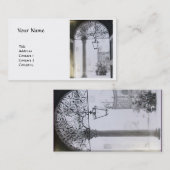 CARTE DE VISITE INTÉRIEUR ARCHITECTURAL (Devant / Derrière)