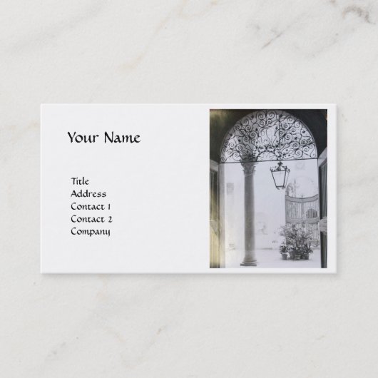 CARTE DE VISITE INTÉRIEUR ARCHITECTURAL (Devant)