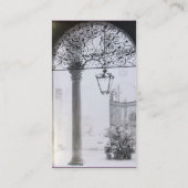 Carte De Visite intérieur architectural lin (Dos)