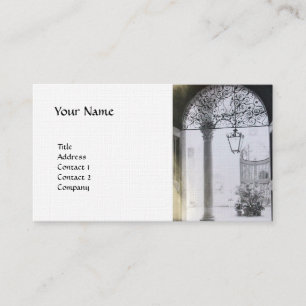 Carte De Visite intérieur architectural lin