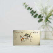 Carte De Visite Intérieur d'architecte (Debout devant)