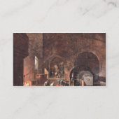 Carte De Visite Intérieur de ferronneries, c.1850-60 (huile sur la (Dos)