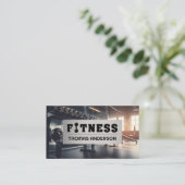 Carte De Visite Intérieur De Salle De Sport | Baies | Tapis (Debout devant)