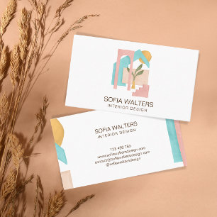 Carte De Visite intérieur design maison mise en scène immobilier h