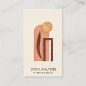 Carte De Visite intérieur designer maison mise en scène immobilier (Devant)