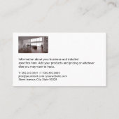 Carte De Visite Intérieur du loft | Développeurs immobiliers (Dos)