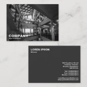 Carte De Visite Intérieur moderne (Devant / Derrière)
