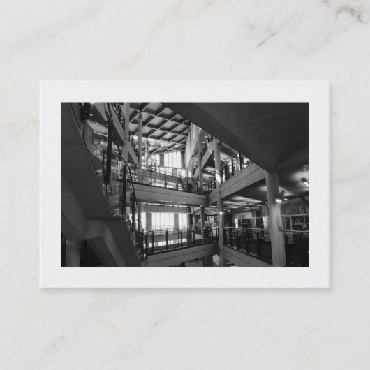 Carte De Visite Intérieur Moderne (Encadré) (Devant)