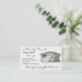 Carte De Visite Intérieurs victoriens pour le décorateur de (Debout devant)