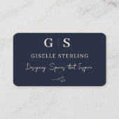 Carte De Visite Interior Designer (Devant)