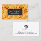 Carte De Visite Interior Designer Home Improvement (Devant / Derrière)