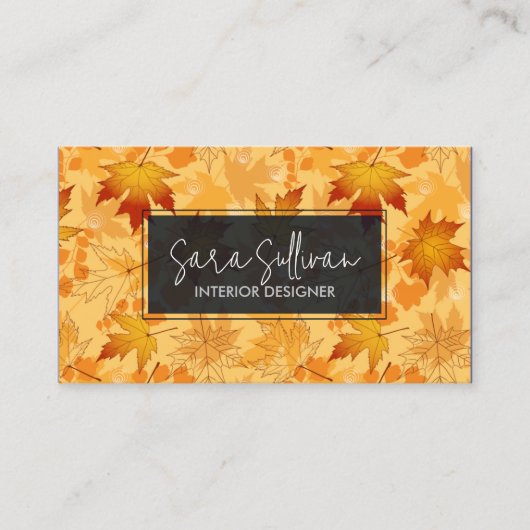 Carte De Visite Interior Designer Home Improvement (Devant)